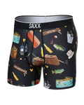 Saxx Volt Underwear - Catch Phrases-Black