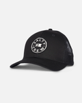 Salty Crew Mens Watermark Retro Trucker Hat - Black