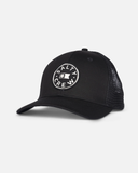 Salty Crew Mens Watermark Retro Trucker Hat - Black