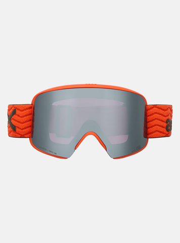 Anon M6 Goggles + Bonus Lens + MFI® Face Mask - Fiesta Red
