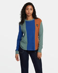 RVCA Womens University Long Sleeve T-Shirt