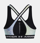 Under Armour Women's Armour® Mid Crossback Printed Sports Bra