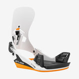 Union Mens Atlas Step On® Men's Snowboard Binding - White/Orange