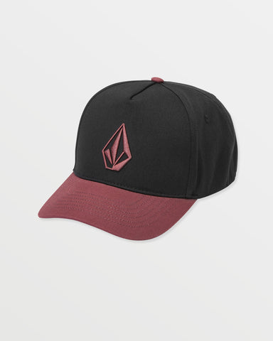 Volcom Embossed Stone Adjustable Hat - Merlot