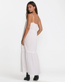 RVCA Womens New Yume Maxi Dress - Whisper White