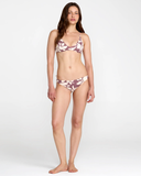 RVCA Women's Something Else Crossback Bikini Top - Terra Brown