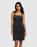 Tentree Women's Overlook Dress - Meteorite Black Bloom Floral
