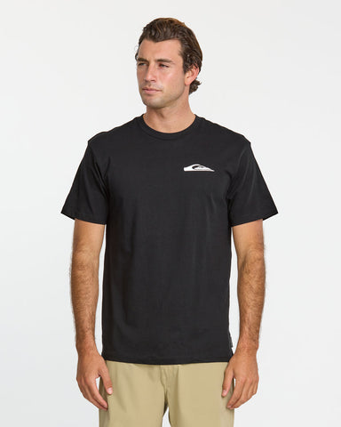 Quiksilver Mens Hunter Spray T-Shirt - Black