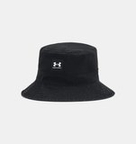 Under Armour Men's UA Branded Bucket Hat - Black / White - 001