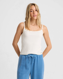 Volcom Women's Lived In Rib Tank - Star White