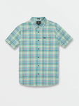 Volcom Mens Benson Short Sleeve Button Up Shirt