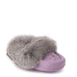 Manitobah Infant Mini Suede Moccasin - Purple
