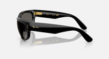 Ray-Ban Mega Balorama Sunglasses - Polished Black W/ Ultra Black