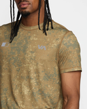 RVCA Mens Vent Lite SS Shirt - Wood