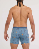 Saxx Quest Quick-Dry Mesh Underwear - Canyonlands - Washed Blue