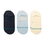 Stance Icon No Show Socks 3 Pack - Blue