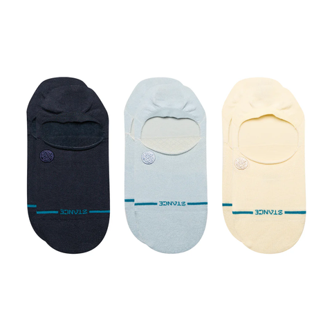 Stance Icon No Show Socks 3 Pack - Blue