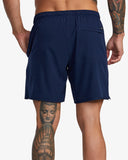 RVCA Mens Yogger Stretch 17" Short - Midnight