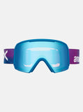 Anon Nesa Goggles + Bonus Lens + MFI® Face Mask - Pink Denim