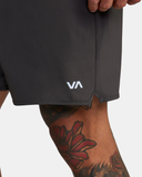 RVCA Mens Yogger Stretch 17" Short - Slate