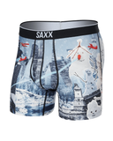 Saxx Volt Breathable Mesh Underwear - Frosty Invasion-Grey