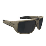 Spy Mainline Sunglasses - Matte Matte Sand - Happy Gray + ANSI