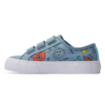 DC Kids Manual V Shoes - Heather Dark Denim