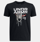 Under Armour Boys' UA Hoops Net Short Sleeve