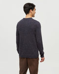 Tentree Mens Rambler Sweater - Midnight Blue Nep