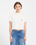 Volcom Women's Pocket Dial Tee - Vintage White