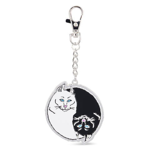 Ripndip Nermal Yang Metal Keychain