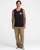 RVCA Mens Glitch Tank - Black