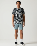 RVCA Mens Sport Vent Polo - Black Floral