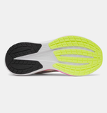 Under Armour Women's Velociti Pace Running Shoe - White / Rebel Pink / Capri - 101