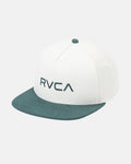 RVCA Two Tone Snapback Hat - Hunter Green