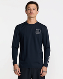 RVCA Mens Surf Long Sleeve Shirt - Black
