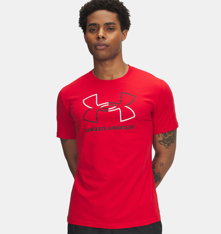 Under Armour Men's UA GL Foundation Short Sleeve - Red / White / Black - 601
