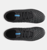 Under Armour Kids UA Magnetico Select 5 FG Jr. Soccer Cleats - Black / Castlerock / Blue Atlantis - 001