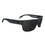 Spy Rocky Sunglasses - Matte Translucent Gunmetal - Happy Gray Polar