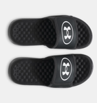 Under Armour Boys' UA Ignite Pro 8 Slides - Black / White - 001