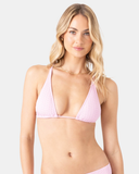 Roxy Women's Haleiwa Built Up Triangle Bikini Top - Lilac Sachet