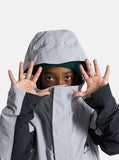 Burton Kids Skimmer Jacket - SILVRS/ True Black
