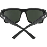 Spy Montana Sunglasses - Black Soft Matte - Happy Grey Green