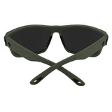 Spy Rocky Sunglasses - Matte Army Green - Happy Gray