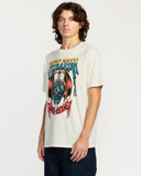 Volcom Mens World Weapon Short Sleeve Tee - Off White