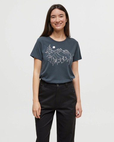 Tentree Women's Mountain Fields T-Shirt