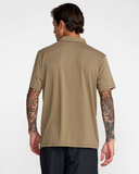 RVCA Mens Balance Polo - Covert Green