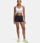 Under Armour Women's UA Tech Play Up 2-in-1 Shorts - Black / White - 001