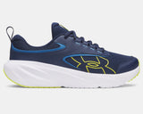 Under Armour Boys' GS UA Surge 5 Running Shoes - Academy / Aegean Blue / Flash Light - 408