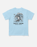 Salty Crew Toddler Surf Shark Tee - Clear Sky